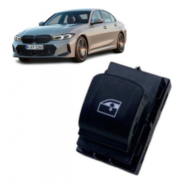 Botão Comando Janela ( Traseira Esquerda ) - Bmw 320i 2022