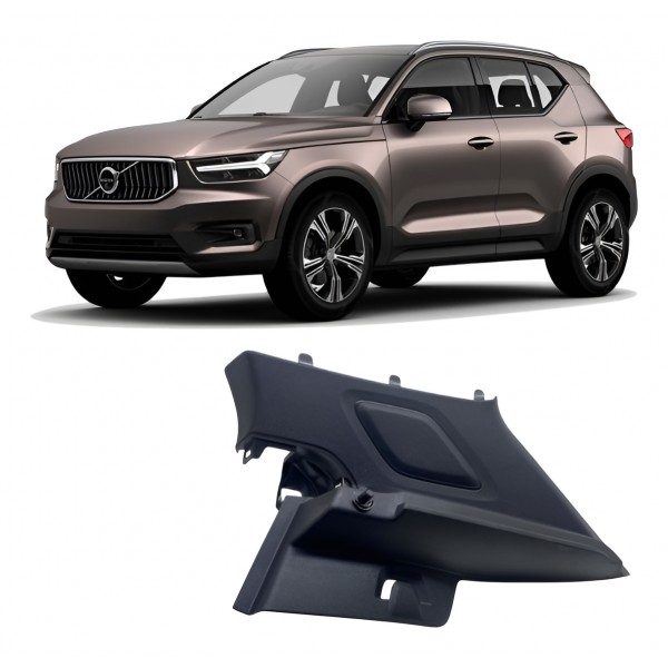 Suporte Tampão Bagagito ( Dir ) - Volvo Xc40 T-4 Inscript 2 - Preto