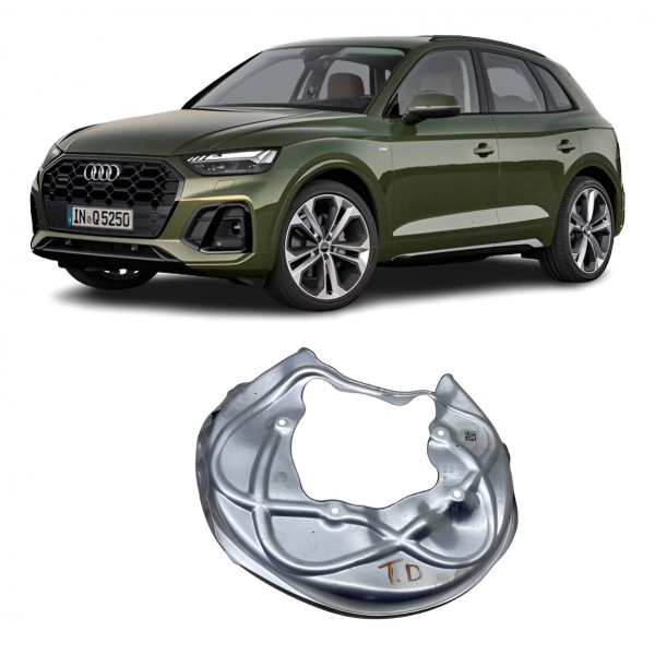 Defletor Disco De Freio ( Tras Direito ) - Audi Q5 Sline 202