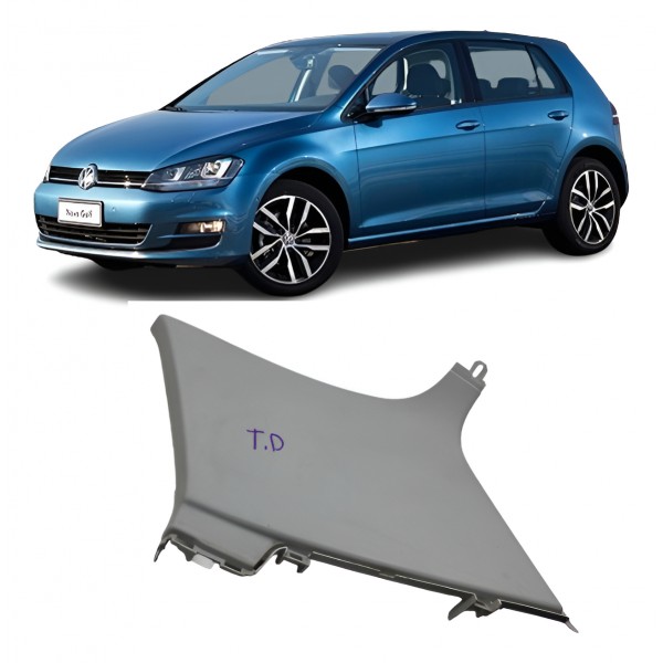 Acabamento Coluna ( Tras Dir ) - Golf Highline 1.4 Tsi 2014