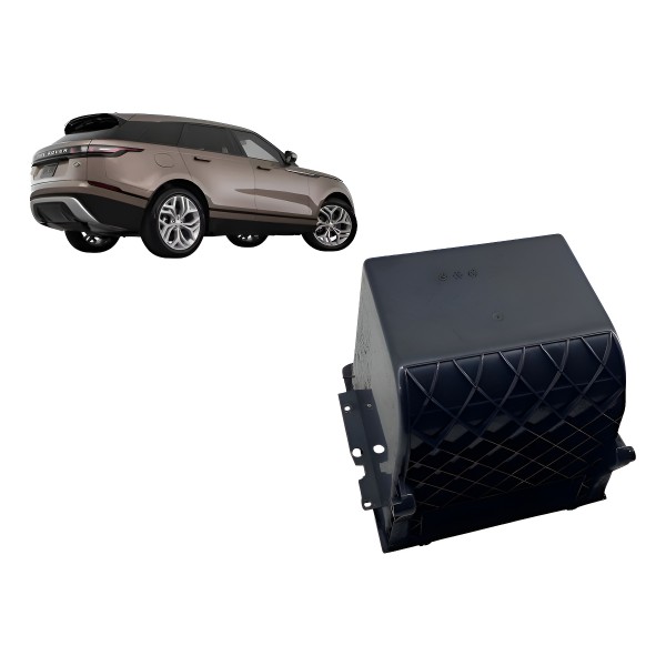 Suporte Bateria - Range Rover Velar R-dynamic 2018 Marrom-es Marrom-escuro