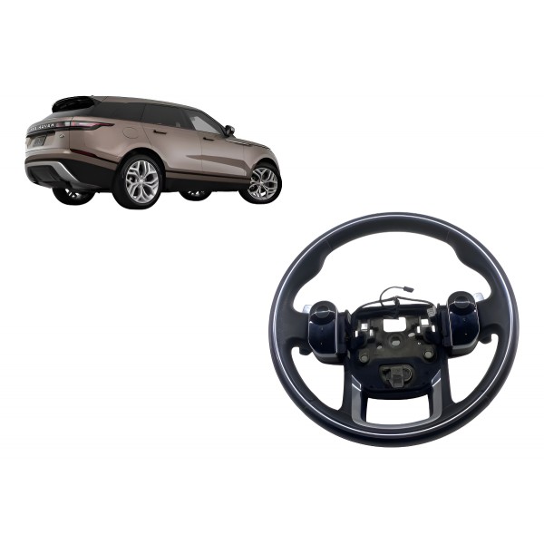 Volante Multifuncional - Range Rover Velar R-dynamic 2018 Ma Marrom-escuro