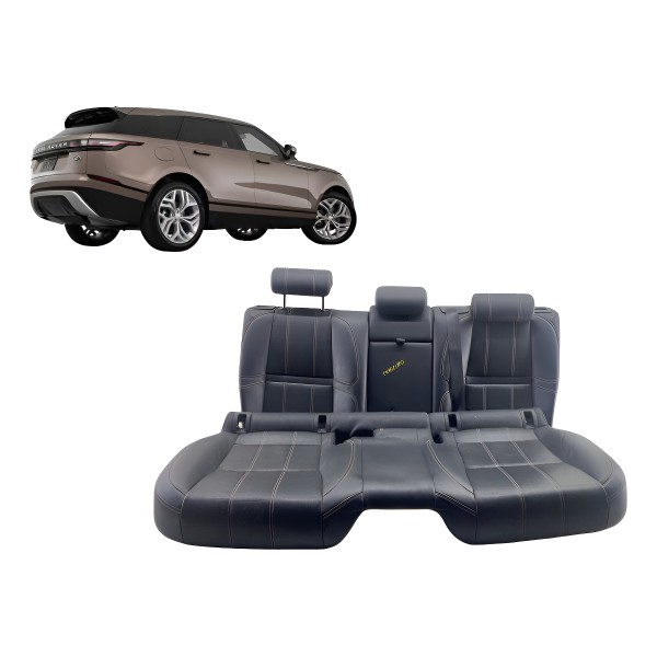 Bancos Traseiros - Range Rover Velar R-dynamic 2018 Marrom-e Marrom-escuro