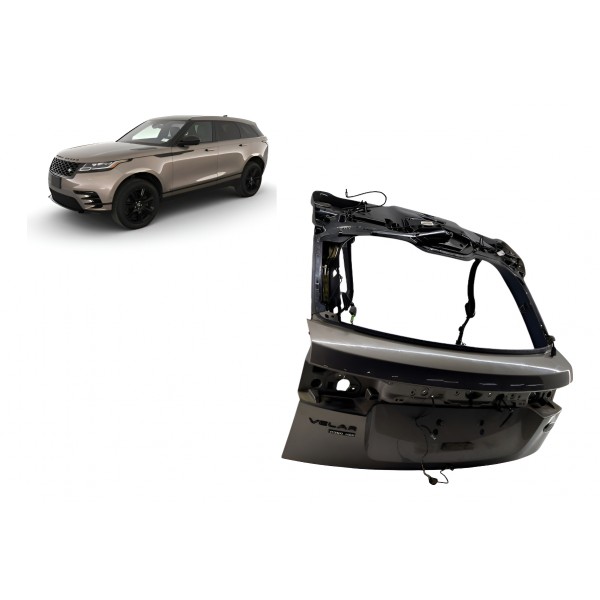 Tampa Traseira - Range Rover Velar R-dynamic 2018 Marrom-esc Marrom-escuro