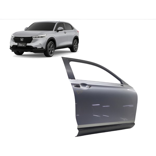 Porta ( Dianteira Direita ) - Honda Hrv Exl 2023 1.5 Diantei Direito Prateado Dianteira
