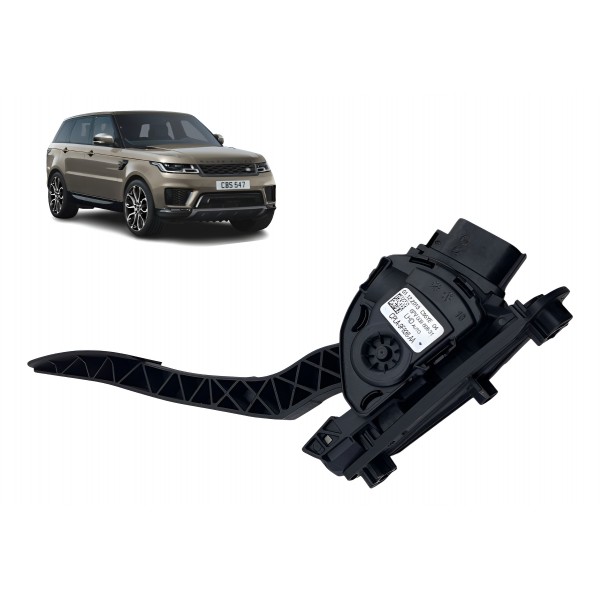 Pedal Acelerador - Range Rover Sport 2014 3.0 Diesel Marrom- Marrom-escuro