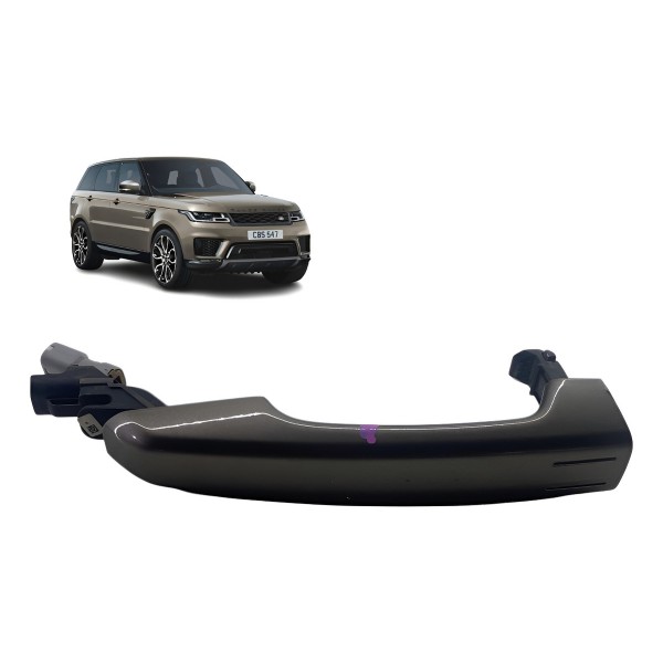 Maçaneta Externa ( Diant Direita ) - Range Rover Sport 2014 Dianteira Marrom-escuro