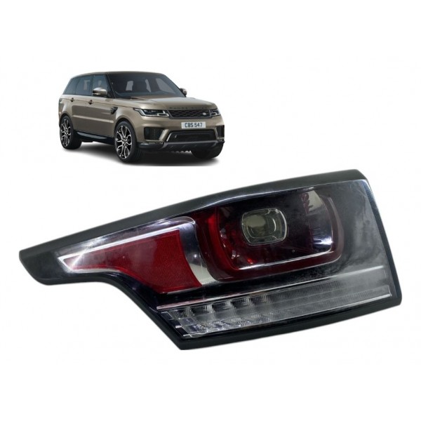 Lanterna ( Traseira Esquerda ) - Range Rover Sport 2014 3.0  Esquerdo/motorista Vermelho