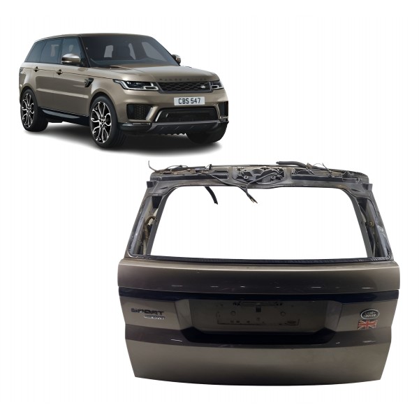 Tampa Traseira - Range Rover Sport 2014 3.0 Diesel Marrom-es Marrom-escuro