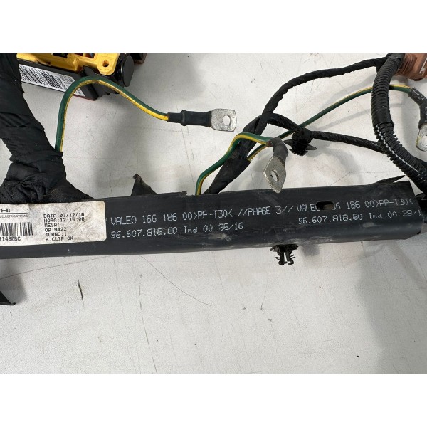 Chicote Injeção Caixa De Fusível Peugeot 208 2017 5403