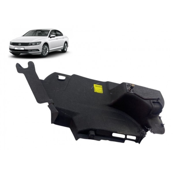 Forro Latearal Porta-malas - Volkswagen Passat Tsi 2018 B7