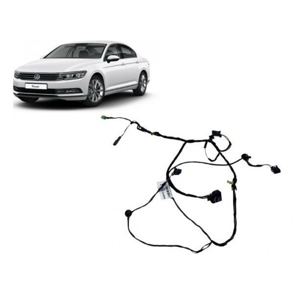 Chicote De Porta ( Tras Esq ) - Volkswagen Passat Tsi 2018