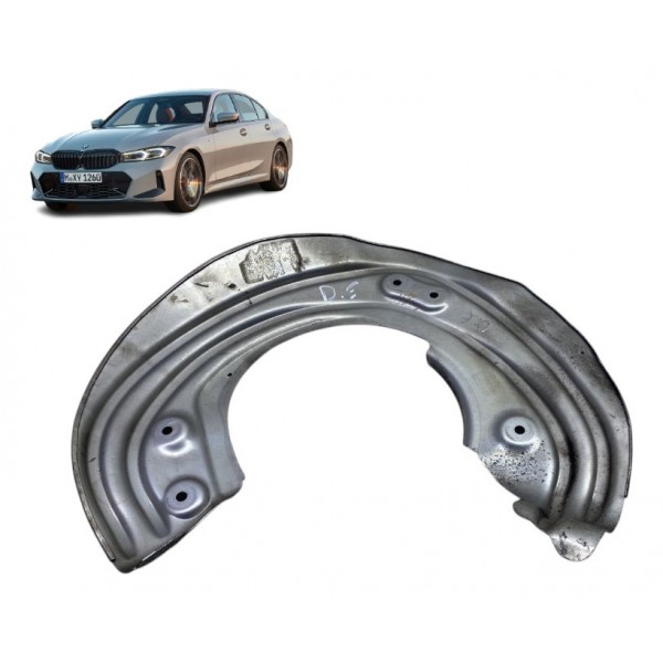 Defletor Disco De Freio ( Dianteiro Esquerdo ) - Bmw 320i 22