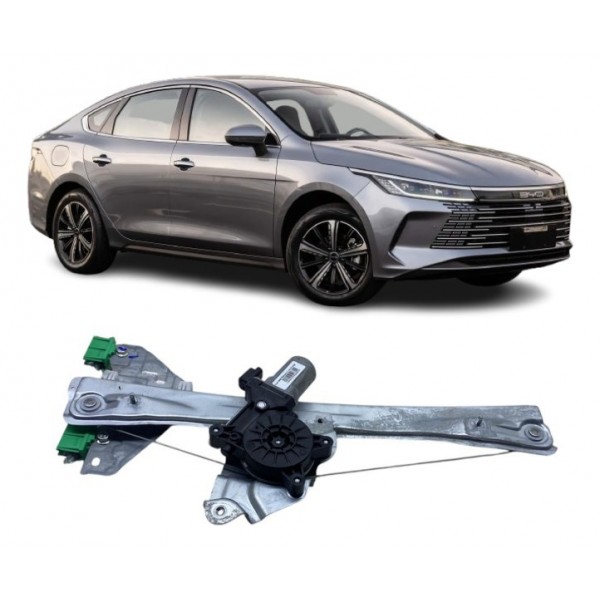 Máquina De Vidro ( Tras Direita ) - Byd King 2025 Hibrid