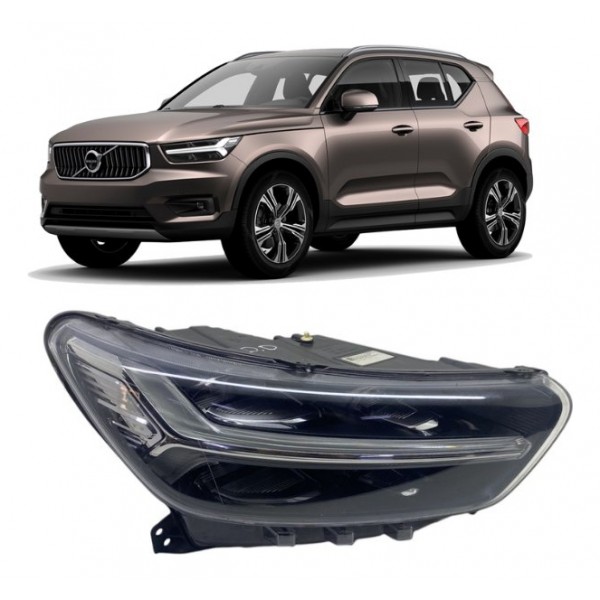 Farol Led ( Dianteiro Direito ) - Volvo Xc40 T-4 Inscript 20 Direito/passageiro