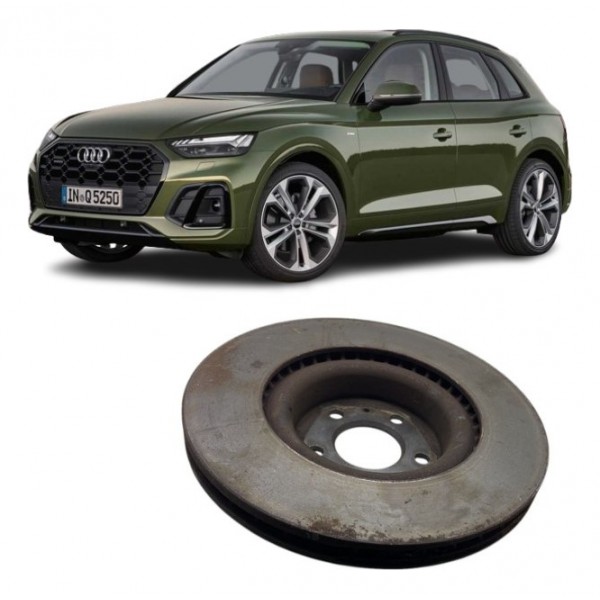 Disco De Freio ( Dianteiro Esq ) - Audi Q5 Sline 2022