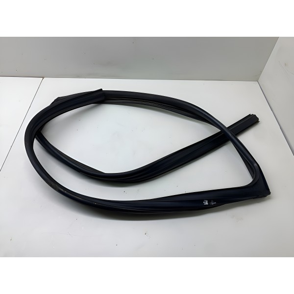 Borracha Canaleta Vidro Tras/esquerdo Jac T50 2022 Preto Preto