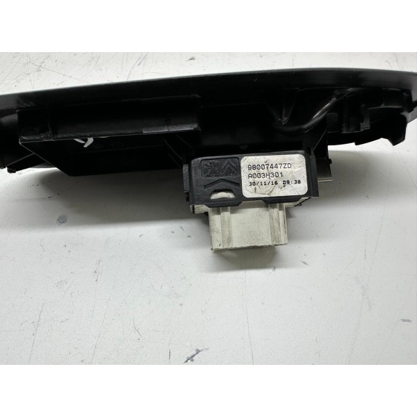 Botão Vidro Elétrico Dian/direito Peugeot 208 2017 5263