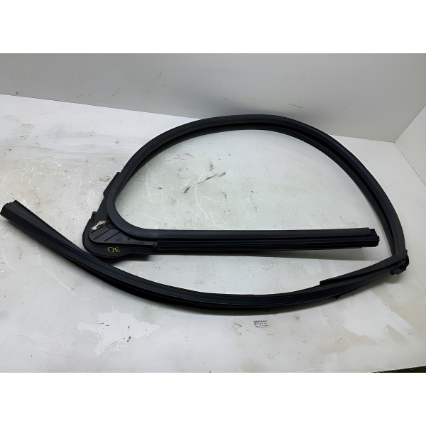 Borracha Vidro Dian/esquerdo Nissan Kicks Exclusive 2022 Pre Preto