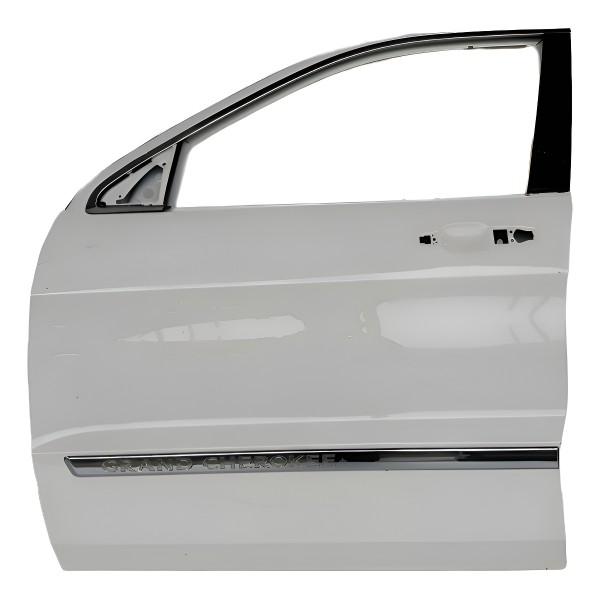 Porta Dianteira Esquerda Jeep Grand Cherokee 2012 Dianteira  Branco Esquerdo Dianteira