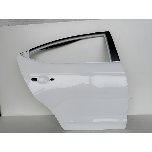 Porta Traseira Direita Elantra 2018 Direito Branco Traseira Direito Branco