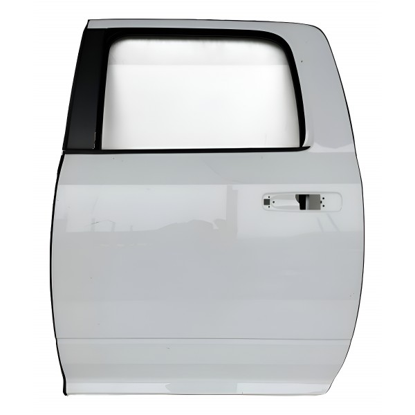 Porta Traseira Esquerda Dodge Ram 2012 Esquerdo Branco Traseira Esquerdo Branco