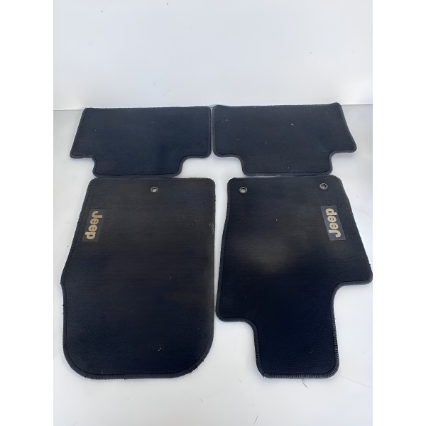 Jogo De Tapetes Jeep Grand Cherokee 2012 1190 Preto Preto