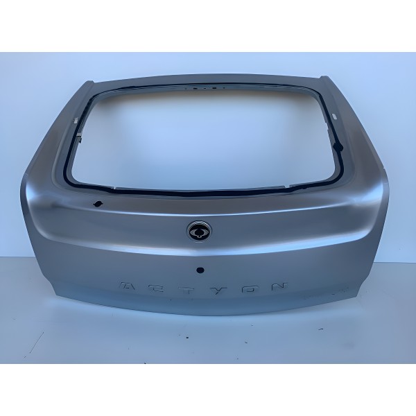 Tampa Traseira Ssangyong Actyon 2010 Prateado Prateado