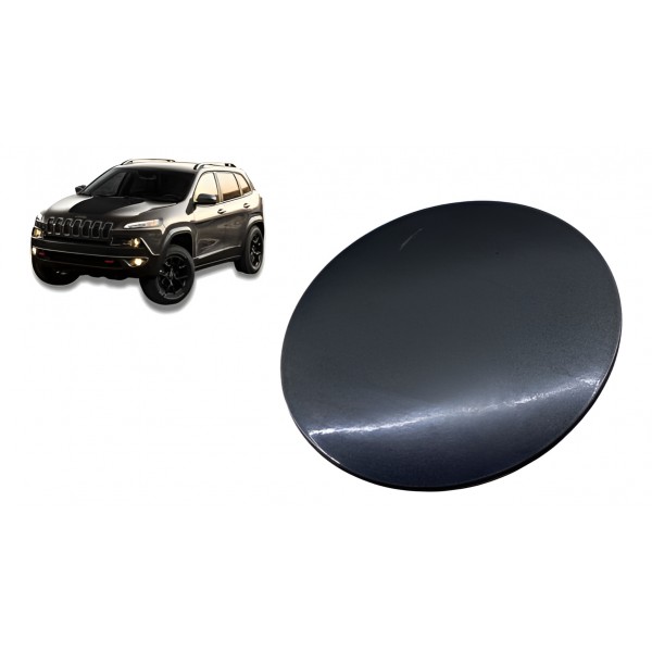 Tampa Portinhola Tanque - Jeep Cherokee 3.2 V6 2015 Cinza 2015