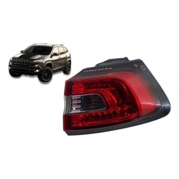 Lanterna ( Traseira Direita ) - Jeep Cherokee 3.2 V6 2015 Vermelho Direito/passageiro