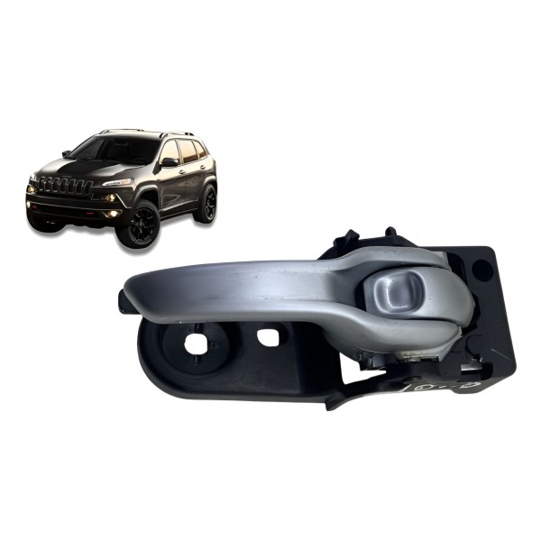 Maçaneta Interna ( Diant Dir ) - Jeep Cherokee 3.2 V6 2015 Cinza Dianteira