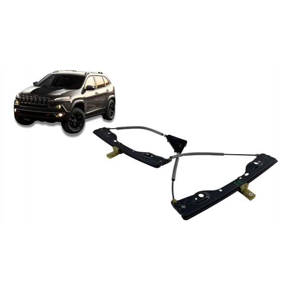 Máquina De Vidro ( Diant Esq ) - Jeep Cherokee 3.2 V6 2015 Cinza