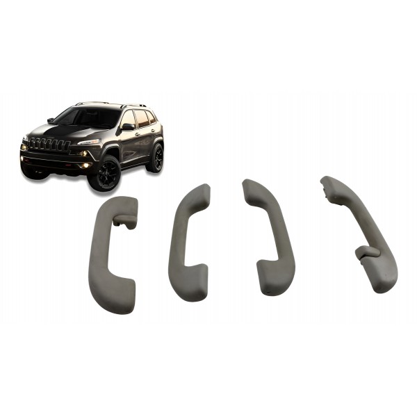 Alça De Teto - Jeep Cherokee 3.2 V6 2015 Cinza
