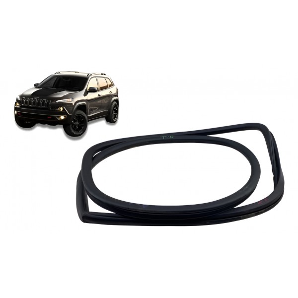Borracha De Porta ( Tras Direita ) - Jeep Cherokee 3.2 2015 Cinza