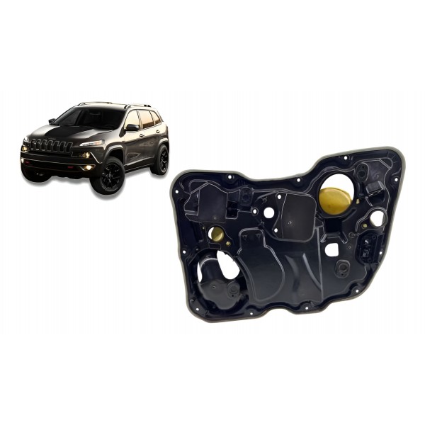 Máquina De Vidro (diant Esq) - Jeep Cherokee 3.2 V6 2015 F3 Cinza