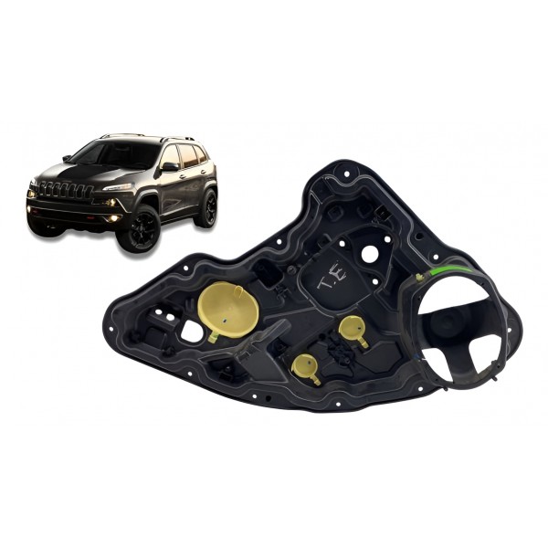 Máquina De Vidro (tras Esq) - Jeep Cherokee 3.2 V6 2015 F3 Cinza