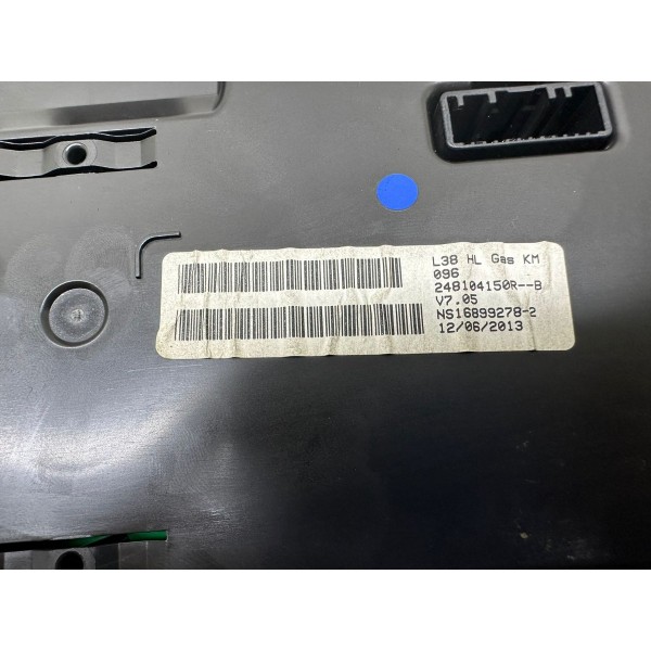 Painel Instrumentos Velocímetro Fluence 2013 3472 248104150r