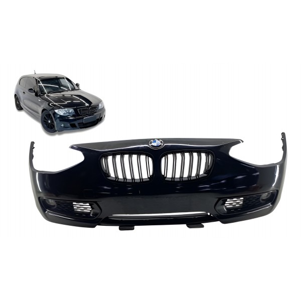 Parachoque C/ Detalhe ( Dianteiro ) - Bmw 118i 2012 1.6 Preto