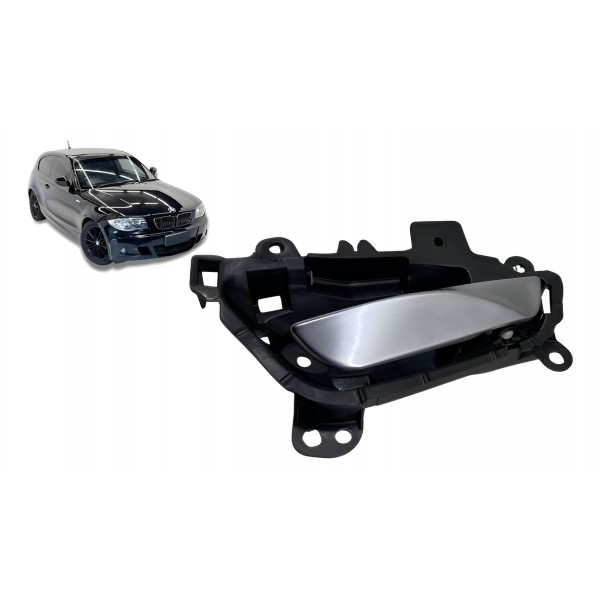 Maçaneta Interna ( Diant Dir ) - Bmw 118i 2012 1.6 Preto Dianteira