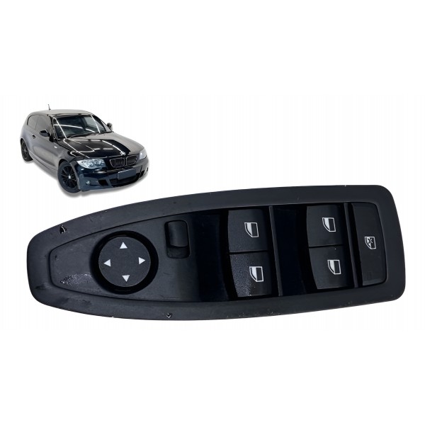 Botão Interruptor Central ( Diant Esq ) - Bmw 118i 2012 1.6 Preto