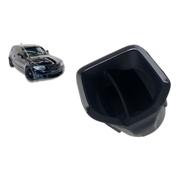 Moldura Porta Copos - Bmw 118i 2012 1.6 Preto