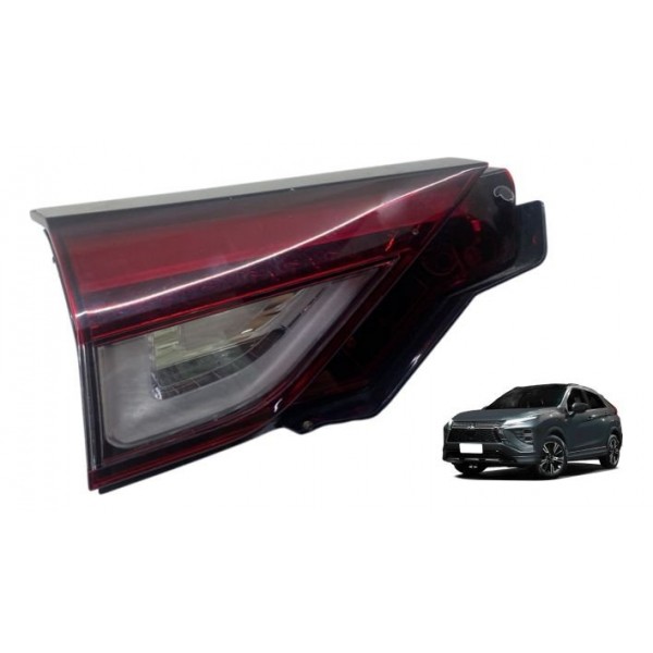 Lanterna Tampa ( Tras Esq ) - Mitsubishi Eclipse Cross 2024 Esquerdo/motorista Vermelho