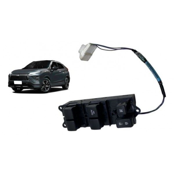 Botão Interruptor Central ( De ) - Mitsubishi Eclipse 2024 Preto