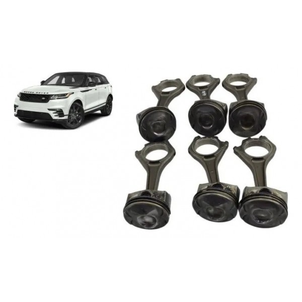 Jogo De Pistões / Bielas - Range Rover Velar 9380 V6 2018