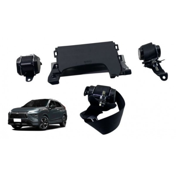 Kit Airbag Joelho / Bancos Tras - Mitsubishi Eclipse 2024 Preto