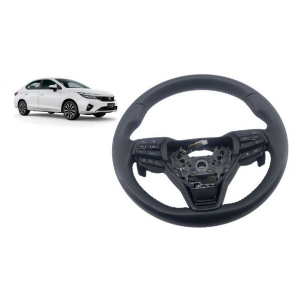 Volante Multifuncional - Honda City Touring 1.5 2022 Preto