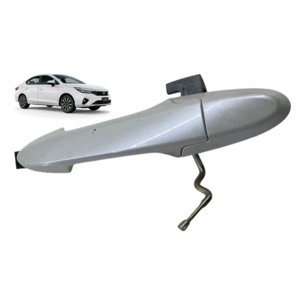 Maçaneta Externa ( Tras Esq ) - Honda City Touring 1.5 2022 Branco Traseira