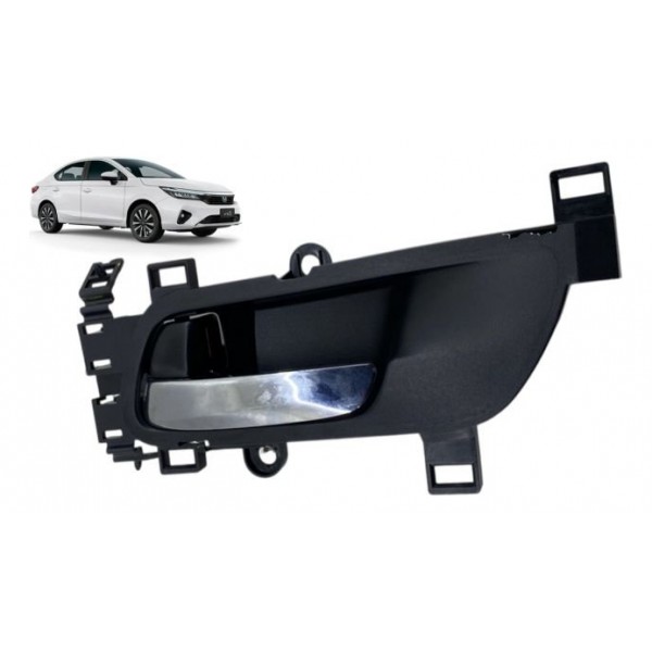 Maçaneta Interna ( Diant Esq ) - Honda City Touring 1.5 2022 Preto Dianteira