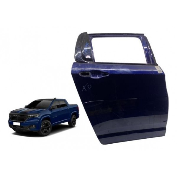 Porta Traseira Esquerda Rampage 2024 2025 2026/.. Traseira Esquerda Azul