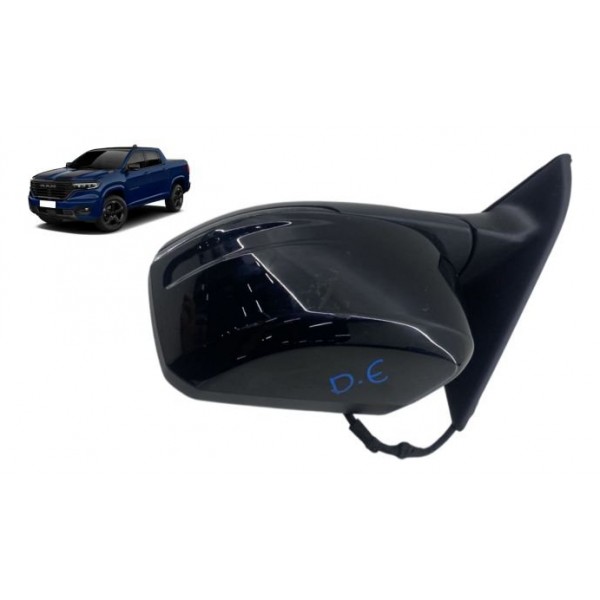 Retrovisor Esquerdo Rampage 2024/.. C/ Pisca E Rebatimento